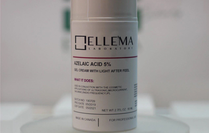کرم ژل ضدلک و روشن کننده قوی الما azaleic acid 5% ELLEMA