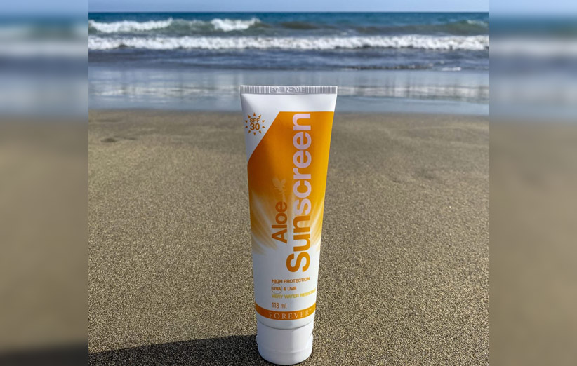 ضدآفتاب aloe sun screen